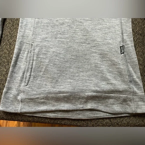 Woolly pro-knit merino wool long sleeve cowl neck tunic top with pockets… - Picture 3 of 16